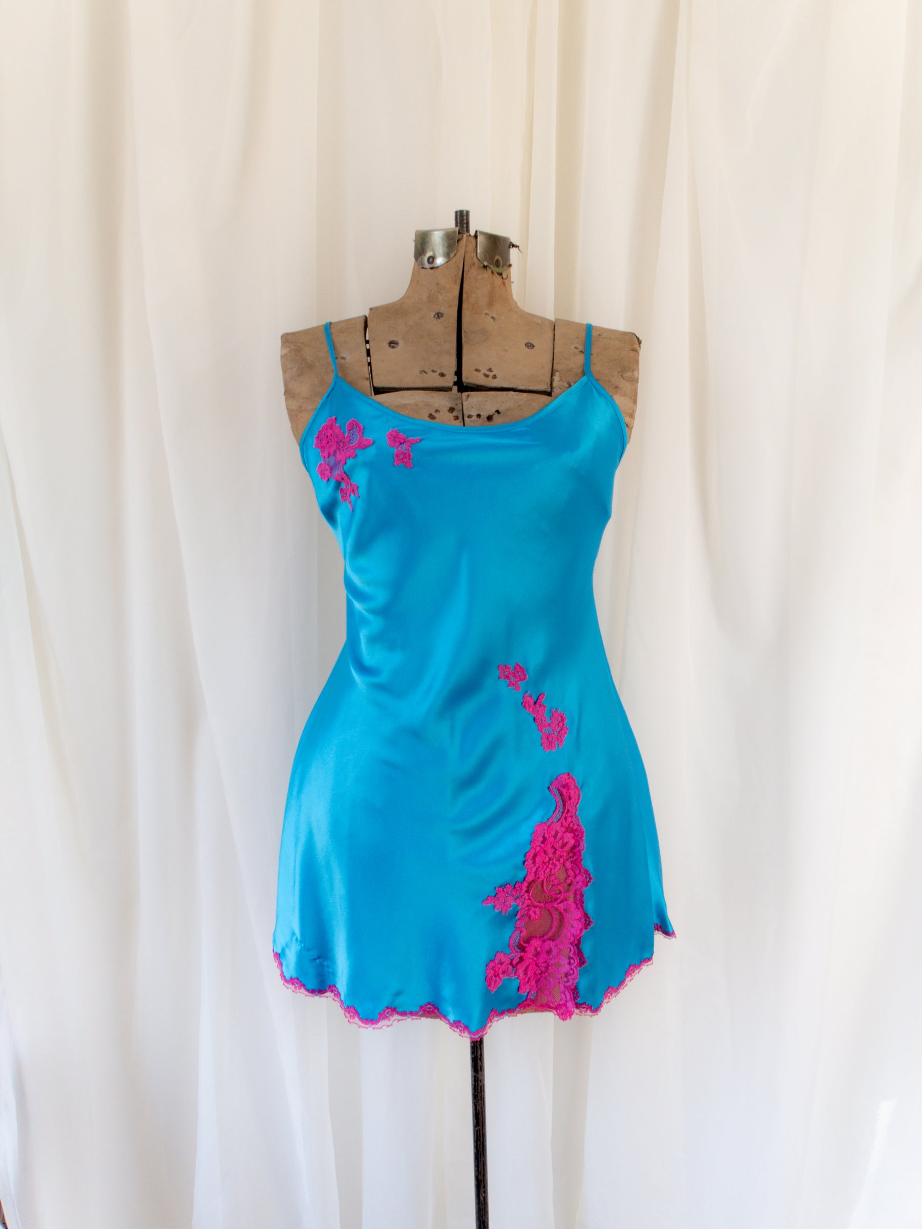 victoria secret blue dress 2003 VS TIE BACK SLIP Ladies - Black High-Waist SIZE:TED SIZE 4 (UK 14) new-k